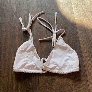 White Bikini Top